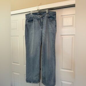 Old Navy Light Blue Flare Jeans